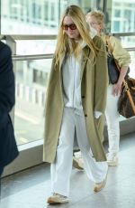 DAKOTA FANNING Arrives at Heathrow Airport in London 05/27/2024