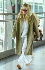 DAKOTA FANNING Arrives at Heathrow Airport in London 05/27/2024