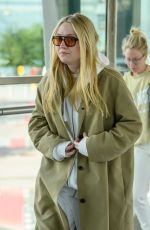 DAKOTA FANNING Arrives at Heathrow Airport in London 05/27/2024