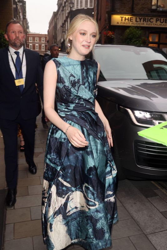 DAKOTA FANNING Arrives at Whe Watchers Special Preview Screening in London 05/28/2024