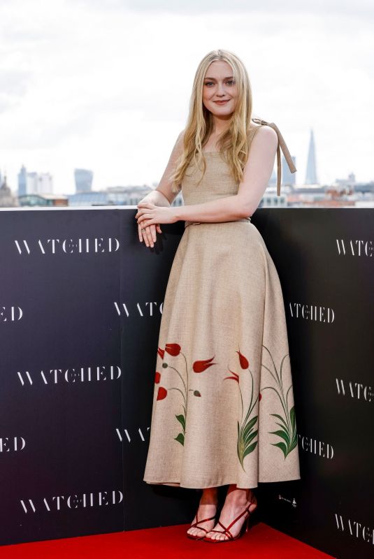 DAKOTA FANNING at The Watched Photocall in London 05/29/2024