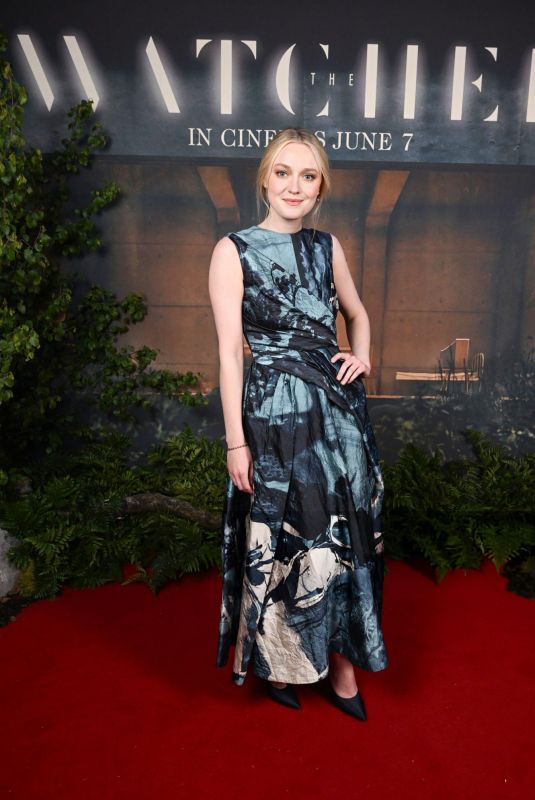 DAKOTA FANNING at The Watched Special Preview Screening in London 05/28/2024