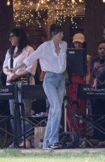 DAKOTA JOHNSON and Chris Evans on the Set of The Materialists in New York 05/22/2024