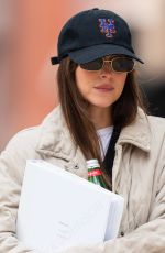 DAKOTA JOHNSON Filming Materialist in Tribeca in New York 05/10/2024