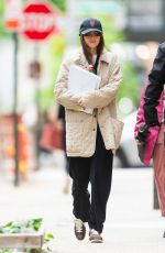 DAKOTA JOHNSON Filming Materialist in Tribeca in New York 05/10/2024