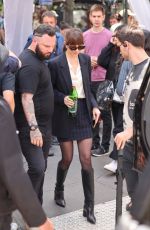 DAKOTA JOHNSON on the Set of Materialists in New York 05/28/2024