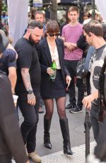 DAKOTA JOHNSON on the Set of Materialists in New York 05/28/2024