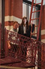 DAKOTA JOHNSON on the Set of The Materialists in New York 05/16/2024