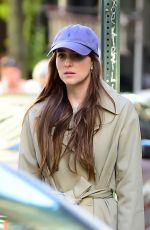DAKOTA JOHNSON on the Set of The Materialists in New York 05/28/2024