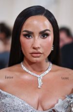 DEMI LOVATO at Met Gala Celebrating Sleeping Beauties: Reawakening Fashion in New York 05/06/2024