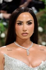 DEMI LOVATO at Met Gala Celebrating Sleeping Beauties: Reawakening Fashion in New York 05/06/2024
