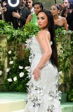 DEMI LOVATO at Met Gala Celebrating Sleeping Beauties: Reawakening Fashion in New York 05/06/2024
