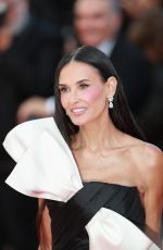 DEMI MOORE at 77th Annual Cannes Film Festival Closing Ceremony 05/25/2024