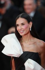 DEMI MOORE at 77th Annual Cannes Film Festival Closing Ceremony 05/25/2024