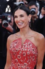 DEMI MOORE at Kinds Of Kindness Premiere at 77th Cannes Film Festival 05/17/2024