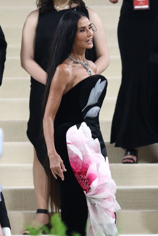 DEMI MOORE at Met Gala Celebrating Sleeping Beauties: Reawakening Fashion in New York 05/06/2024