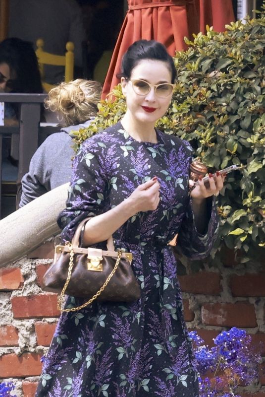 DITA VON TEESE Leaves Her Pilates Class 05/28/2024