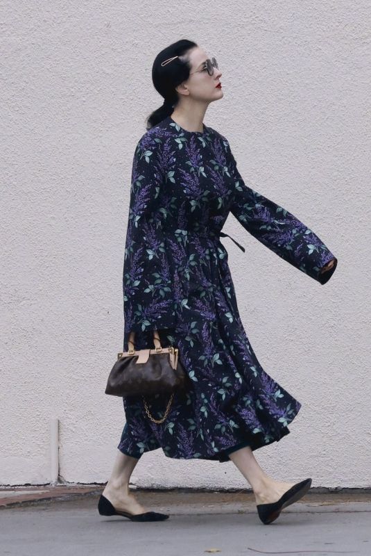 DITA VON TEESE Out for Pilates Class in Los Feliz 05/13/2024