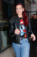 DUA LIPA Arrives at NRJ Radio in Paris 05/12/2024