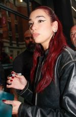 DUA LIPA Arrives at NRJ Radio in Paris 05/12/2024