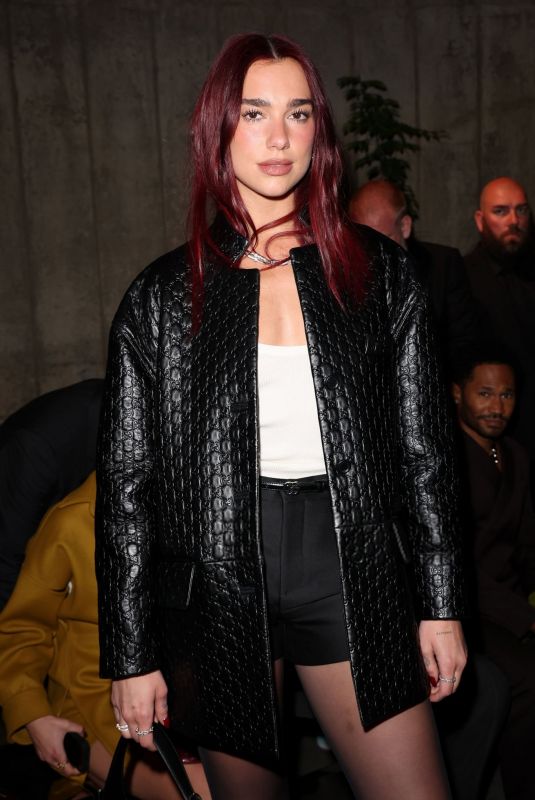 DUA LIPA at Gucci Cruise 2025 Fashion Show at Tate Modern in London 05/13/2024