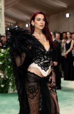 DUA LIPA at Met Gala Celebrating Sleeping Beauties: Reawakening Fashion in New York 05/06/2024