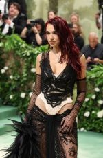 DUA LIPA at Met Gala Celebrating Sleeping Beauties: Reawakening Fashion in New York 05/06/2024
