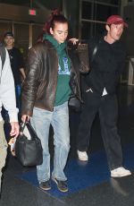 DUA LIPA Catches Early Morning Flight Out of New York 05/08/2024