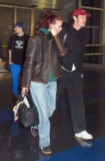 DUA LIPA Catches Early Morning Flight Out of New York 05/08/2024