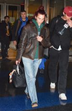 DUA LIPA Catches Early Morning Flight Out of New York 05/08/2024