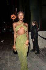 EBONY RILEY Arrives at Vogue x Netflix Bafta TV Awards Celebrtion in London 05/09/2024