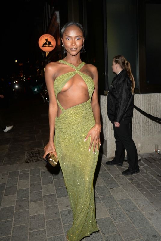 EBONY RILEY Arrives at Vogue x Netflix Bafta TV Awards Celebrtion in London 05/09/2024