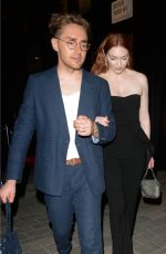 ELEANOR TOMLINSON Arrives at Vogue x Netflix Bafta TV Awards Celebrtion in London 05/09/2024