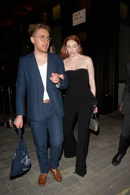 ELEANOR TOMLINSON Arrives at Vogue x Netflix Bafta TV Awards Celebrtion in London 05/09/2024