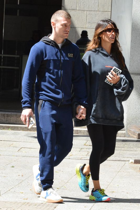 ELISABETTA CANALIS and Georgian Cimpeanu Out for Lunch in Milan 05/28/2024