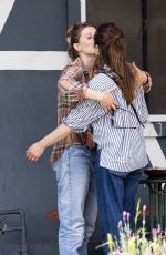 ELIZABETH OLSEN Out for Lunch with a Friend in Los Angeles 05/13/2024