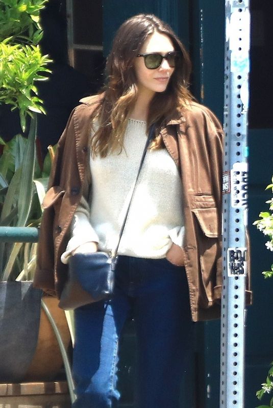 ELIZABETH OLSEN Out Shopping in Los Angeles 05/14/2024