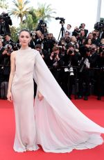 ELLA HUNT at Horizon: An American Saga Premiere at 77th Annual Cannes Film Festival 05/19/2024