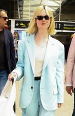 ELLE FANNING Arrives at Nice Airport 05/23/2024