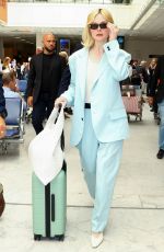 ELLE FANNING Arrives at Nice Airport 05/23/2024