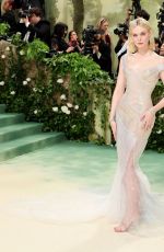 ELLE FANNING at Met Gala Celebrating Sleeping Beauties: Reawakening Fashion in New York 05/06/2024