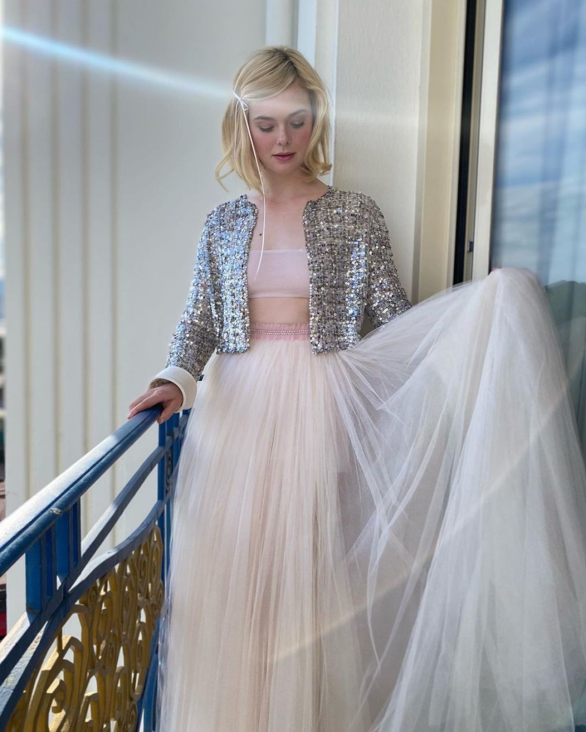 ELLE FANNING – L’oreal Paris Lights on Women Awards Photoshoot, May ...