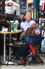 ELLIE KING Out and About in New York 05/28/2024
