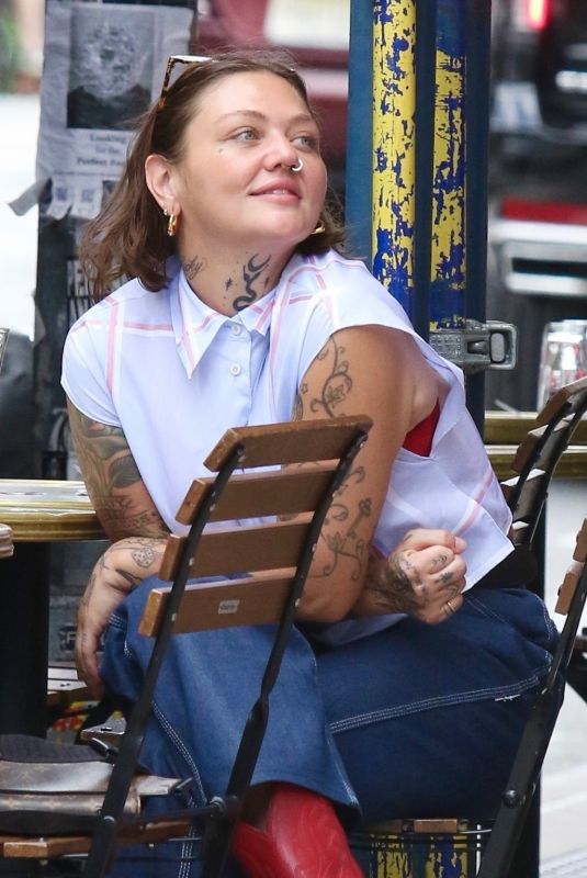 ELLIE KING Out and About in New York 05/28/2024