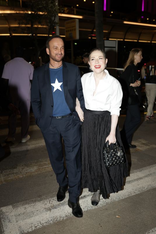 EMILIE DEQUENNE Arrives at Magnum Evening at 77th Cannes Film Festival 05/16/2024