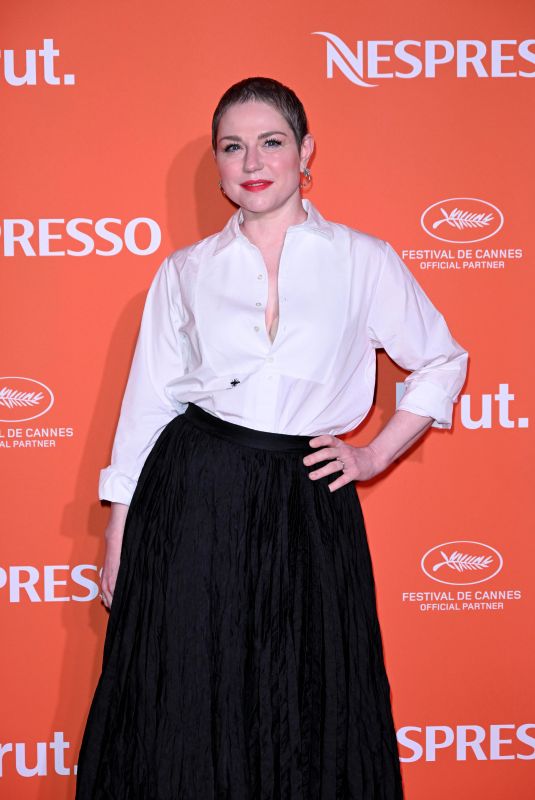 EMILIE DEQUENNE at Nespresso X Brut Party at 77th Cannes Film Festival 05/16/2024