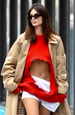 EMILY RATAJKOWSKI Out in New York Ahead of Met Gala 05/06/2024