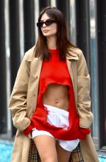 EMILY RATAJKOWSKI Out in New York Ahead of Met Gala 05/06/2024