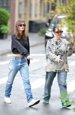EMILY RATAJKOWSKI Out with a Friend in New York 05/15/2024