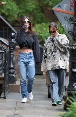 EMILY RATAJKOWSKI Out with a Friend in New York 05/15/2024